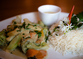Thai Curry - Klassiker im Restaurant Liz und Chrege